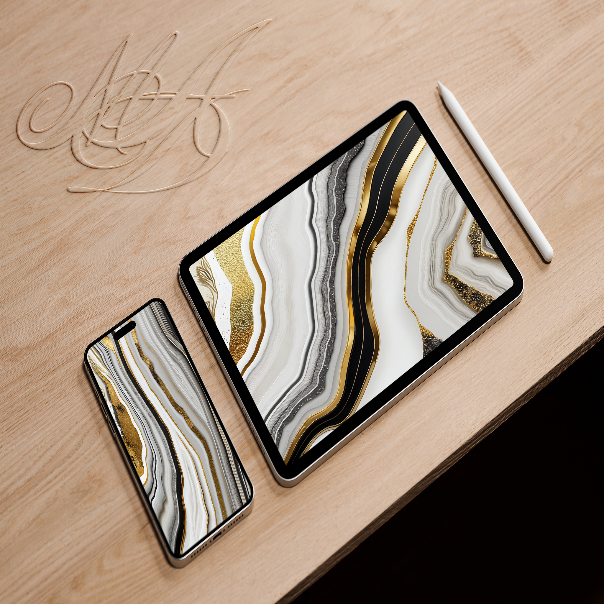 Cookies and Cream Geode Texture