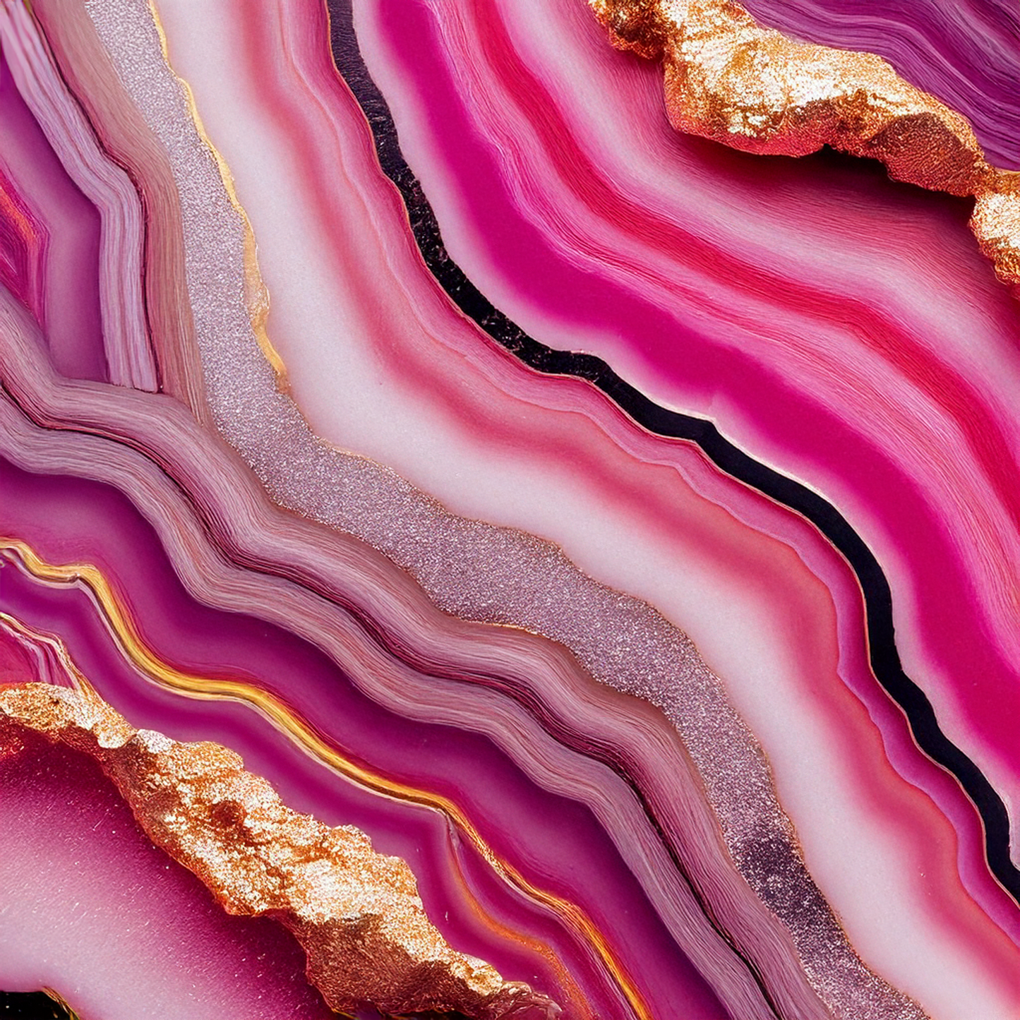 Princess Cut Geode Texture
