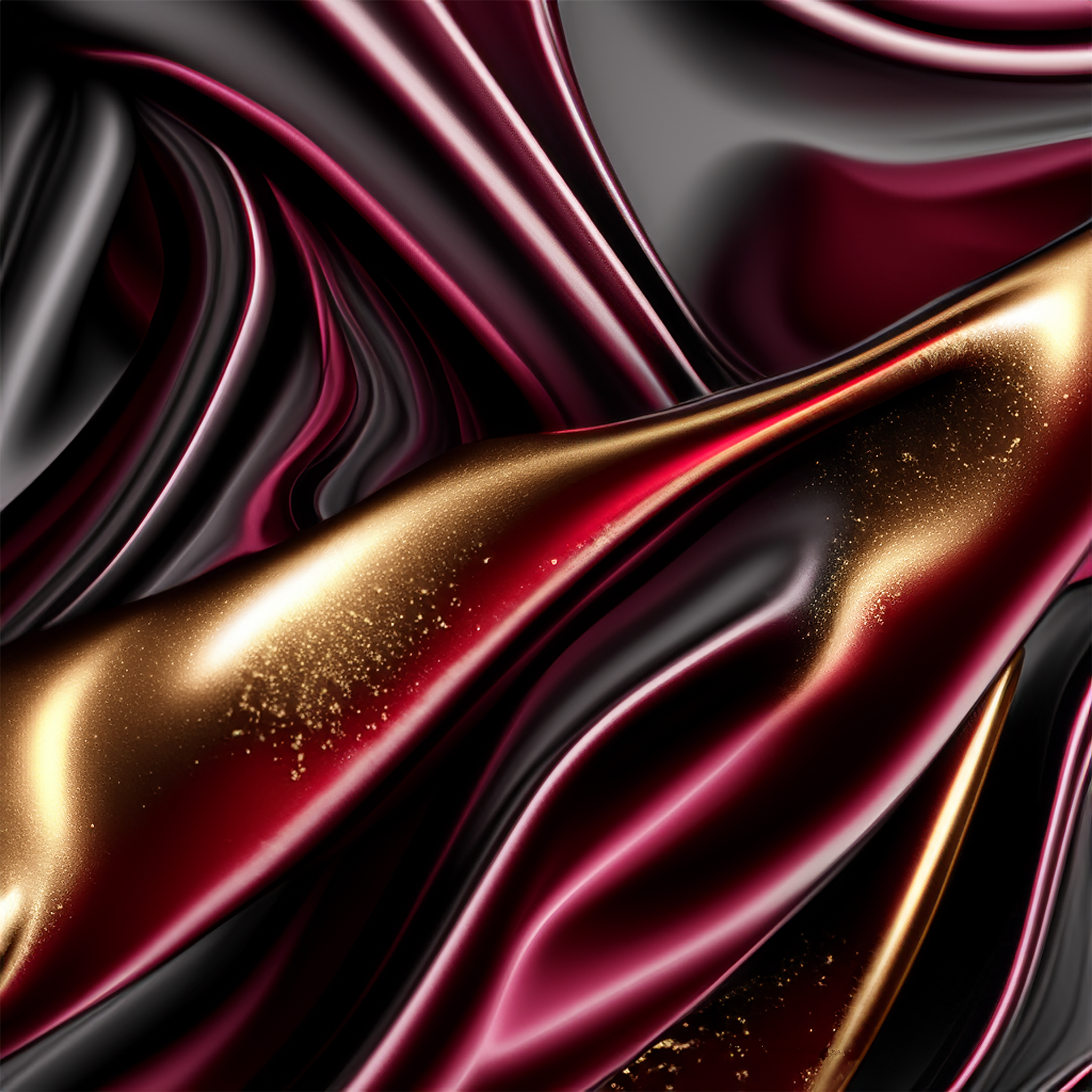Ravens Cave Satin