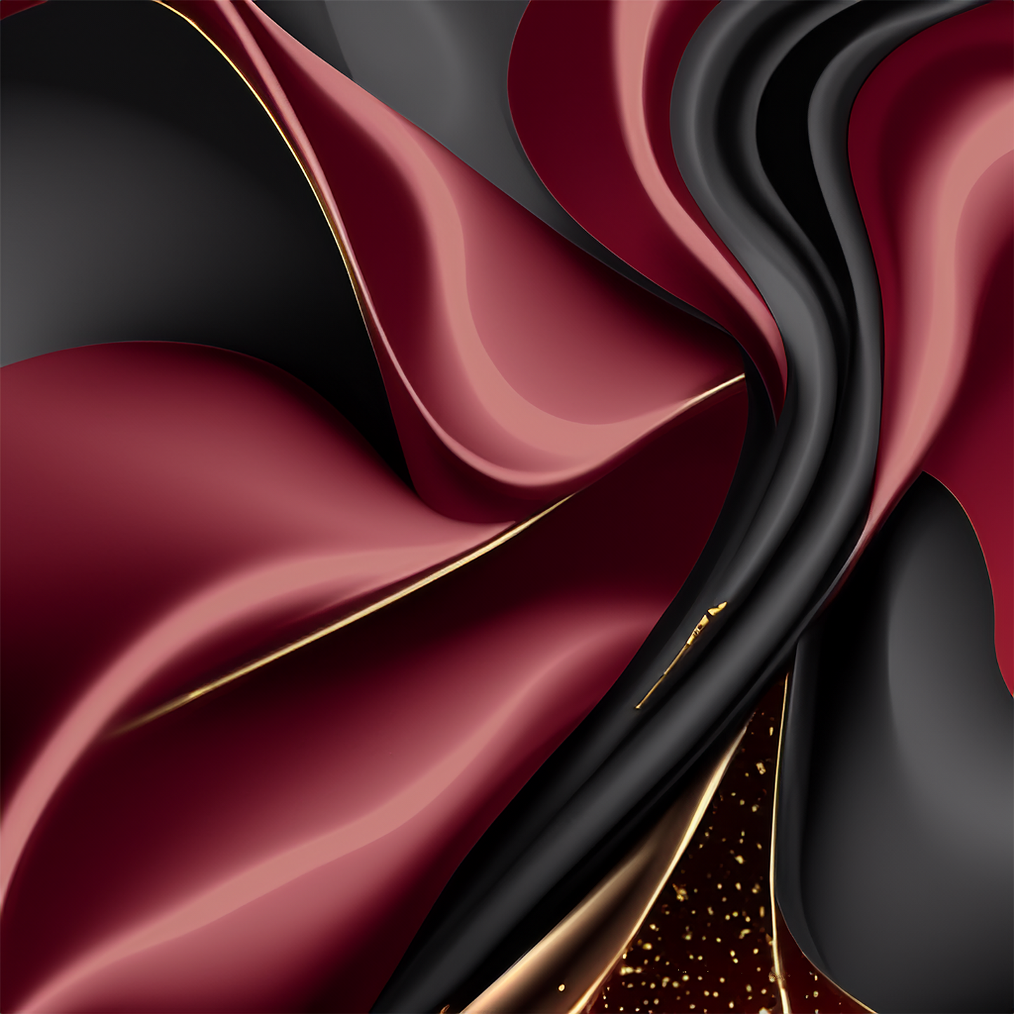 Ravens Cave Satin