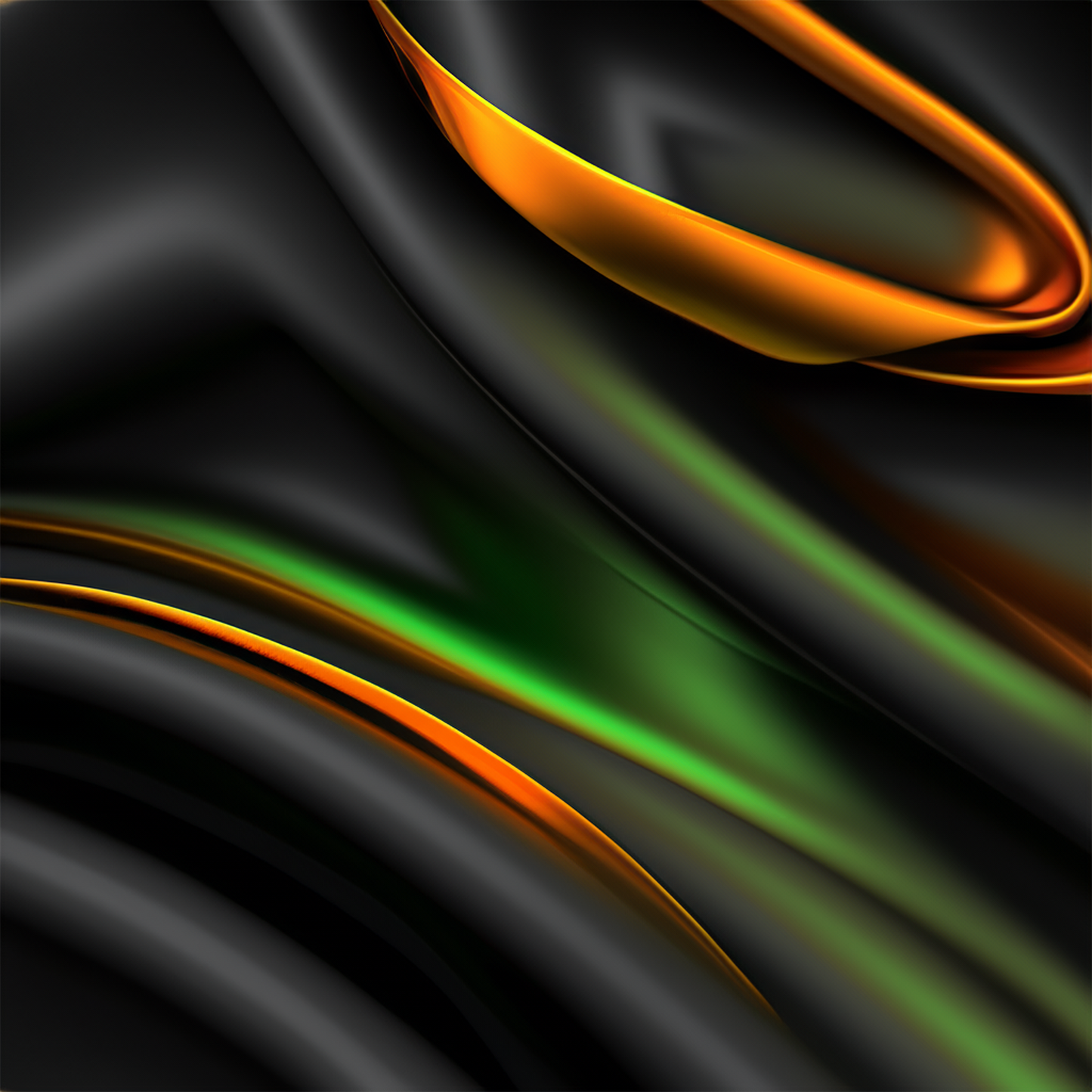 Rippling Waves Satin Realism