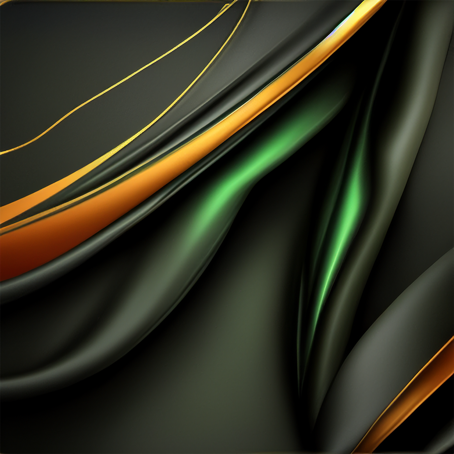 Rippling Waves Satin Realism