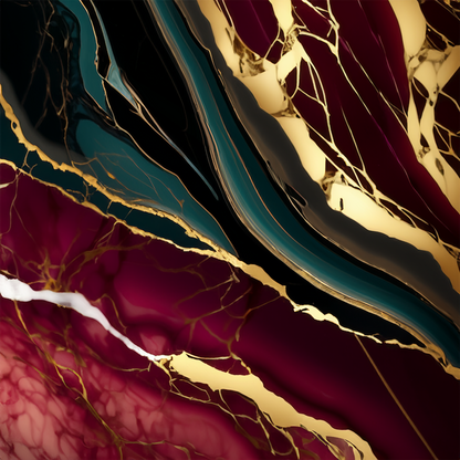Serenity Alcohol Ink Realism