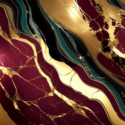 Serenity Alcohol Ink Realism