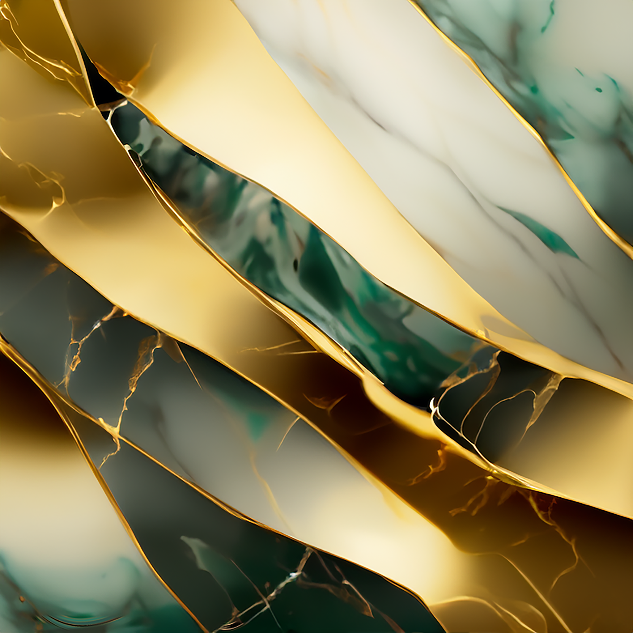 Forest Paradise Alcohol Ink Realism